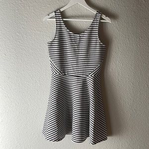 Striped Skater dress
